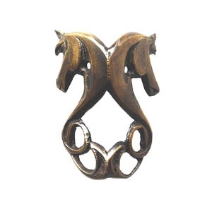 65mm Set of Brass Skiffers Corner Protectors, Wall Corner Protector Skirting Baseboard Guard Horse
