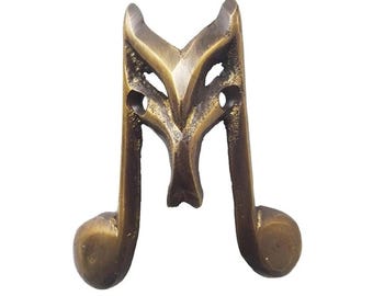 55mm Set of Solid Brass Skiffers Corner Protectors Bracket Skirting Wall Corner Protector Quaver