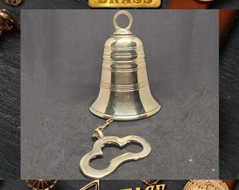 Vintage klassieke westerse deurbel massief messing poortbel woondecoratie