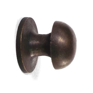 Conjunto de puxadores de gaveta em formato de botão, puxadores de gaveta em formato de meia esfera vintage, puxadores de gaveta para cozinha.