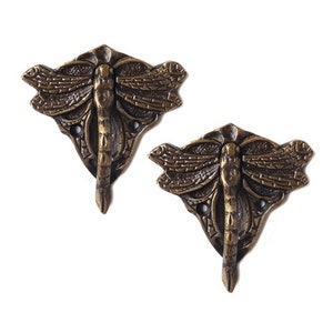 1 Set Libellen Knauf Knäufe, Knauf Schubladenknäufe, Messing Schubladengriffe, Küchenknäufe