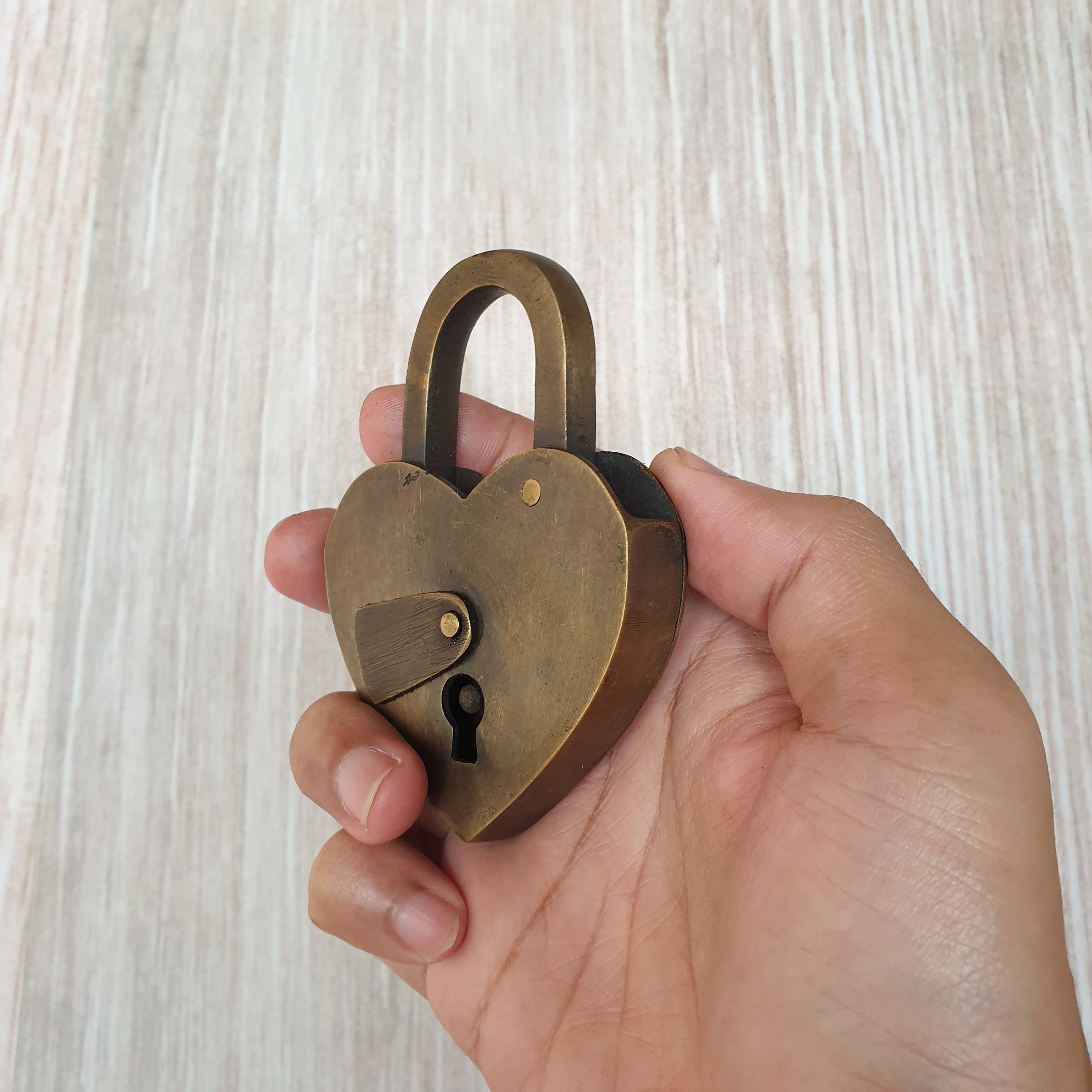 アンティーク 南京錠　鍵 パッドロック　Love lock　キー　真鍮　アメリカ アンティーク 南京錠 鍵 パッドロック Love lock キー 真鍮