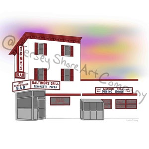 Tony&#39;s Baltimore Grill - Atlantic City, NJ : Jersey Shore Art Company
