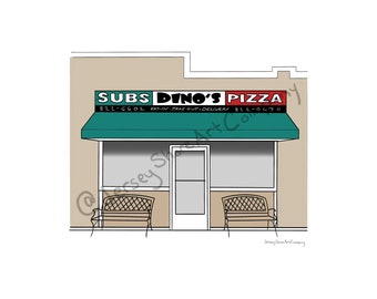 Dino&#39;s Subs - Margate, NJ : Jersey Shore Art Company