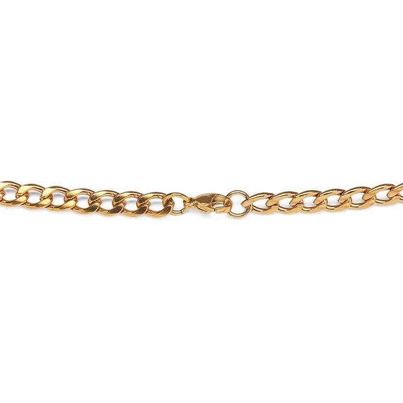 Gold Chain Necklace 5mm 20 Inch 50 Cm 