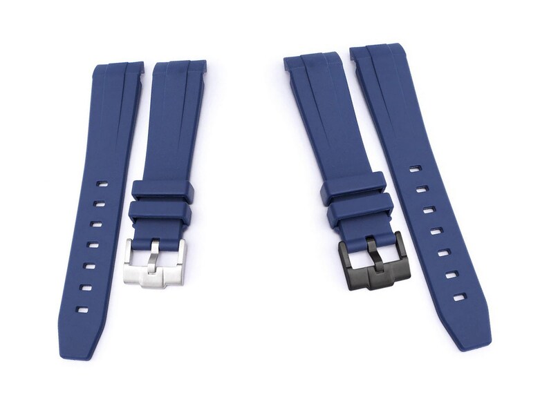 20mm Curved Silicone Rubber Strap Fit for Etsy