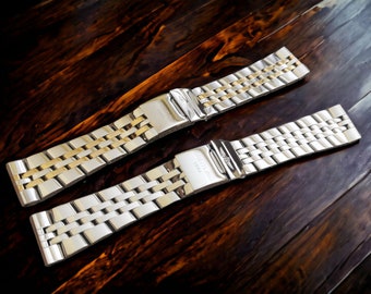 Bracelet en acier inoxydable pour montre Breitling Navitimer/Avenger/Chronomat/crosswind, bracelet de rechange à boucle déployante
