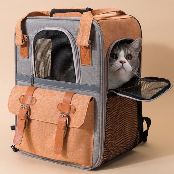 Cat Carrier Backpack Etsy