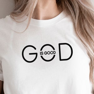 God is Good SVG: Christian Faith Scripture (Digital Download)