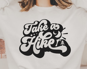 Take a Hike SVG: Camping Adventure Quote (Digital Download)