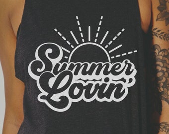 Summer Lovin&#39; SVG: Hawaii Beach Vibes Cut File (Digital Download)