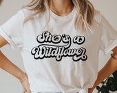 She 39 s a wildflower svg, Wildflower SVG, Boho flower svg, Coffee svg, Inspirational shirt svg, Positive svg, png, dxf, svg files for cricut