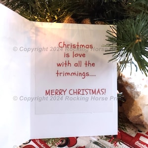 Christmas Sentiments for Inside card (Set #1)- Print, cut and paste - 300 dpi JPEG - For A2 or for inside of 5x7 card -Digital Download image 6