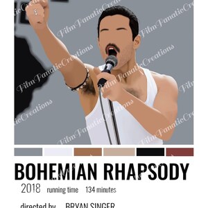 Bohemian Rhapsody Movie Poster [Digital Print]
