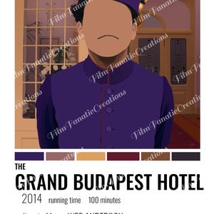 The Grand Budapest Hotel Movie Poster [Digital Print]