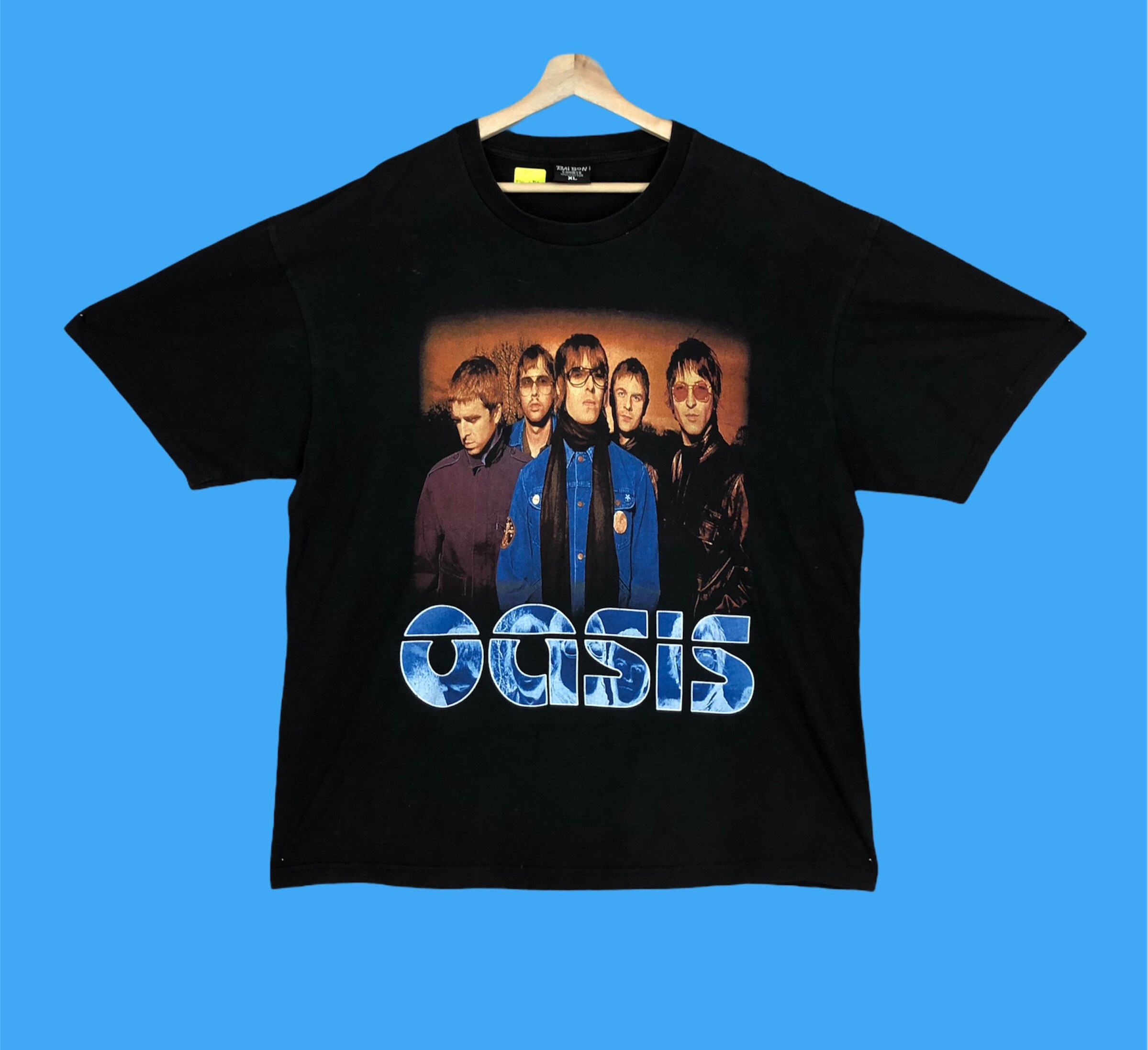 Vintage Bootleg Oasis Band T shirt XL Size Etsy