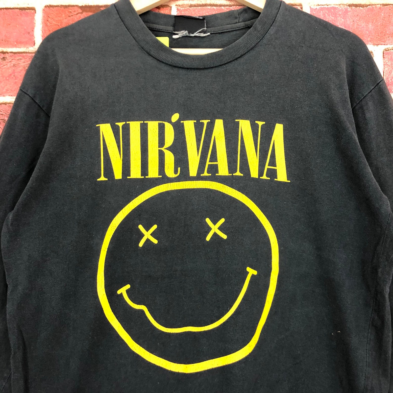 Vintage Bootleg Nirvana Longsleeve T Shirt L Size | Etsy