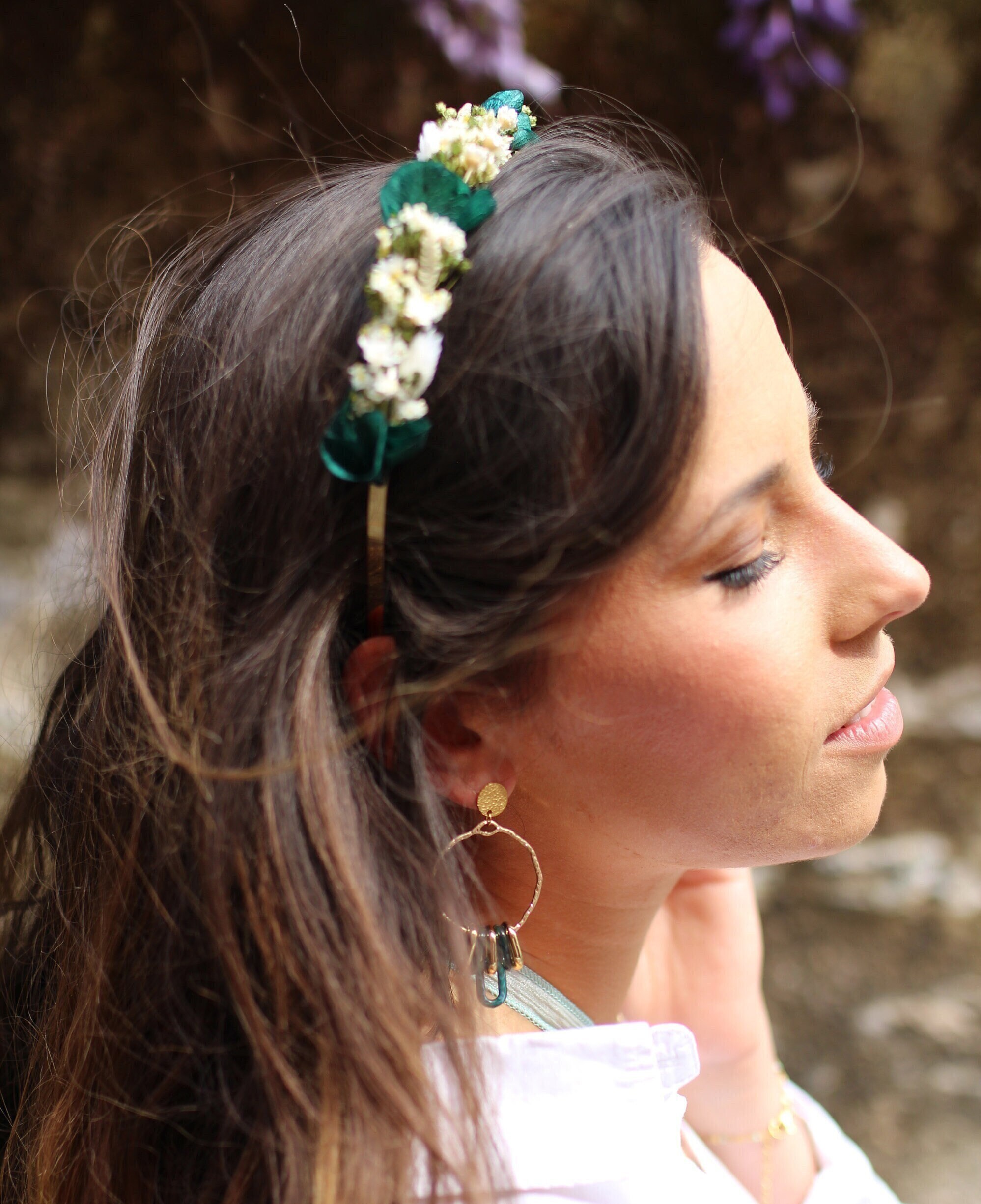 Serre-tête élégant Bleu Clair – Accessoire Cheveux Pour Quotidien, Fête, Bureau