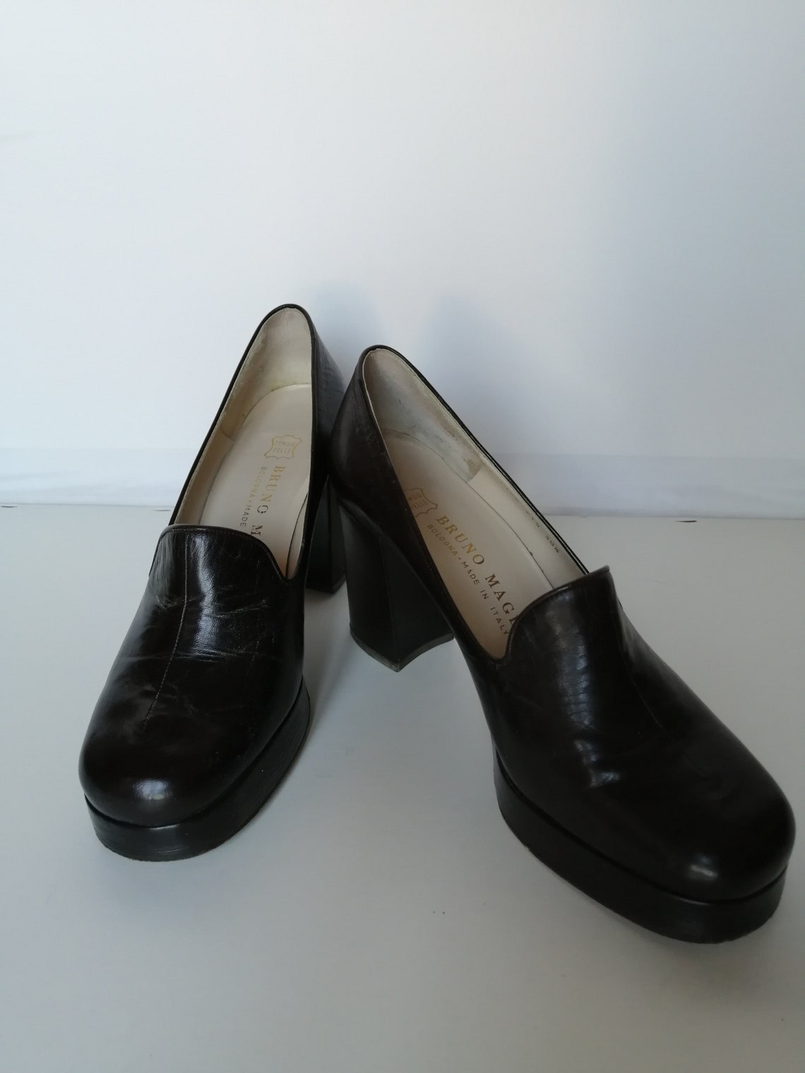 USED vintage Bruno Magli Italian shoes size 39 EU | Etsy