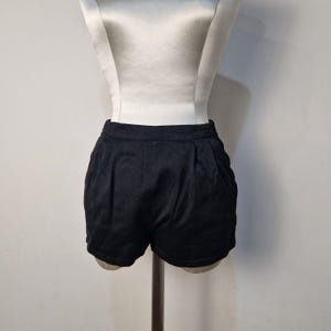 Vintage rare 1950s  shorts pants, in very small size, black