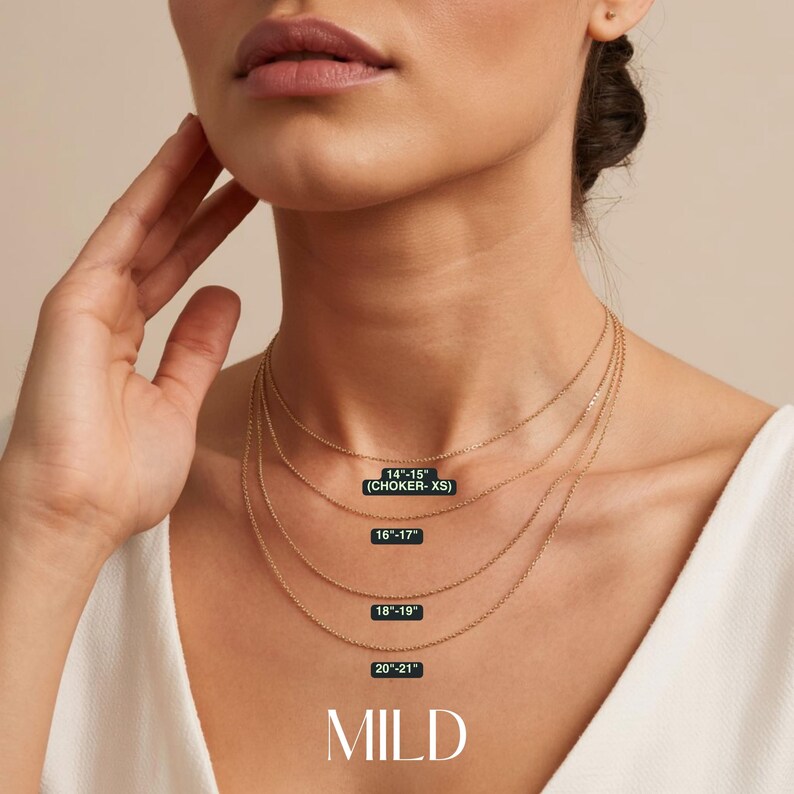 14k massief gouden pentagramketting: geometrische sterbedel afbeelding 7