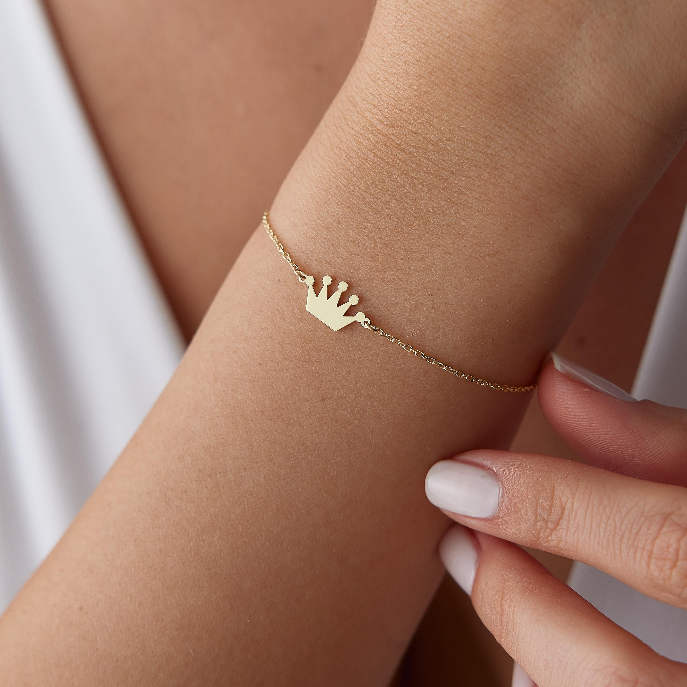 【FRICA】THE CROWN DROP BRACELET BTS Tete Jimin Namjoon favorite! frica / frica / crown drop