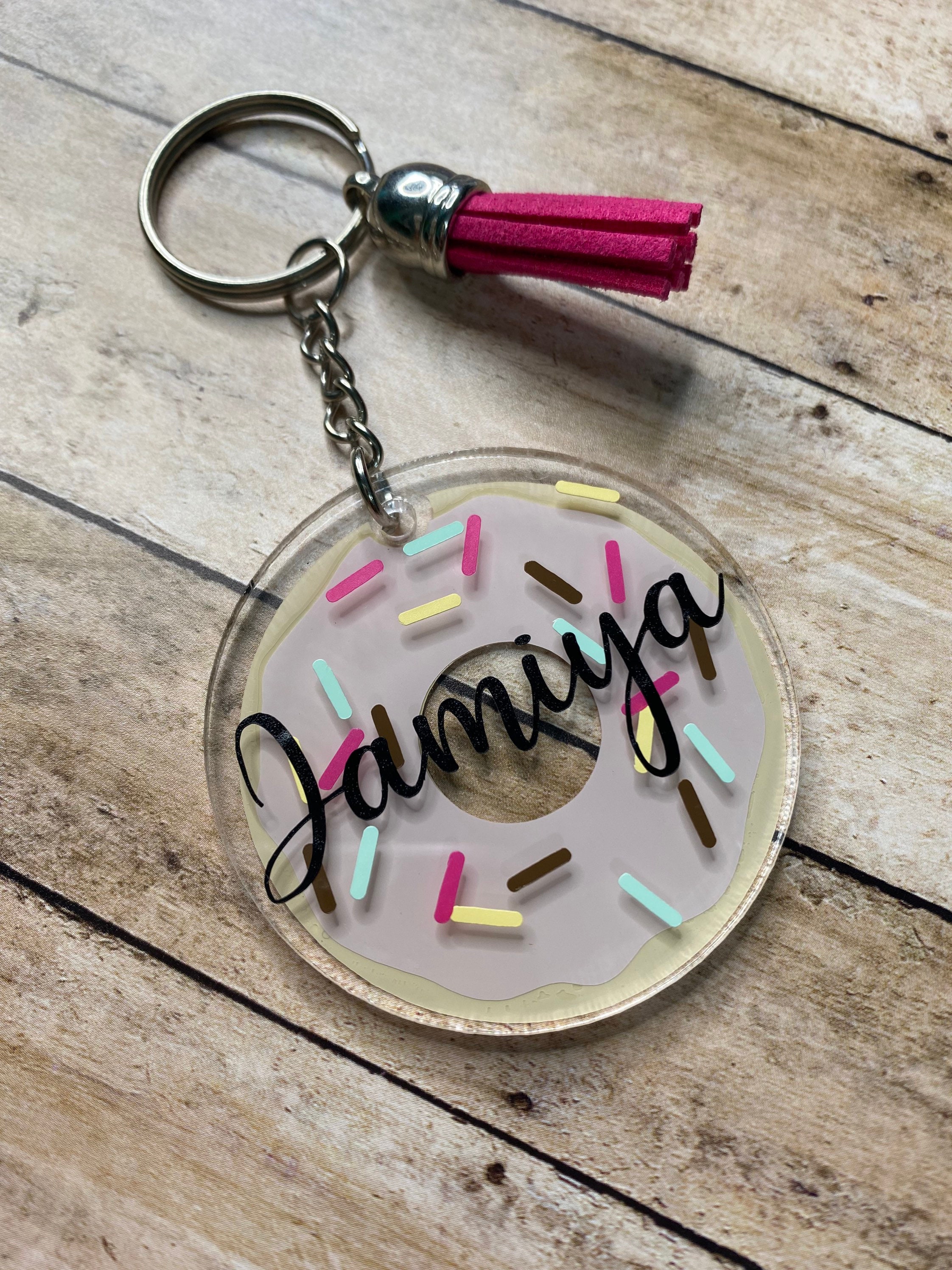 Custom vinyl keychains clearance