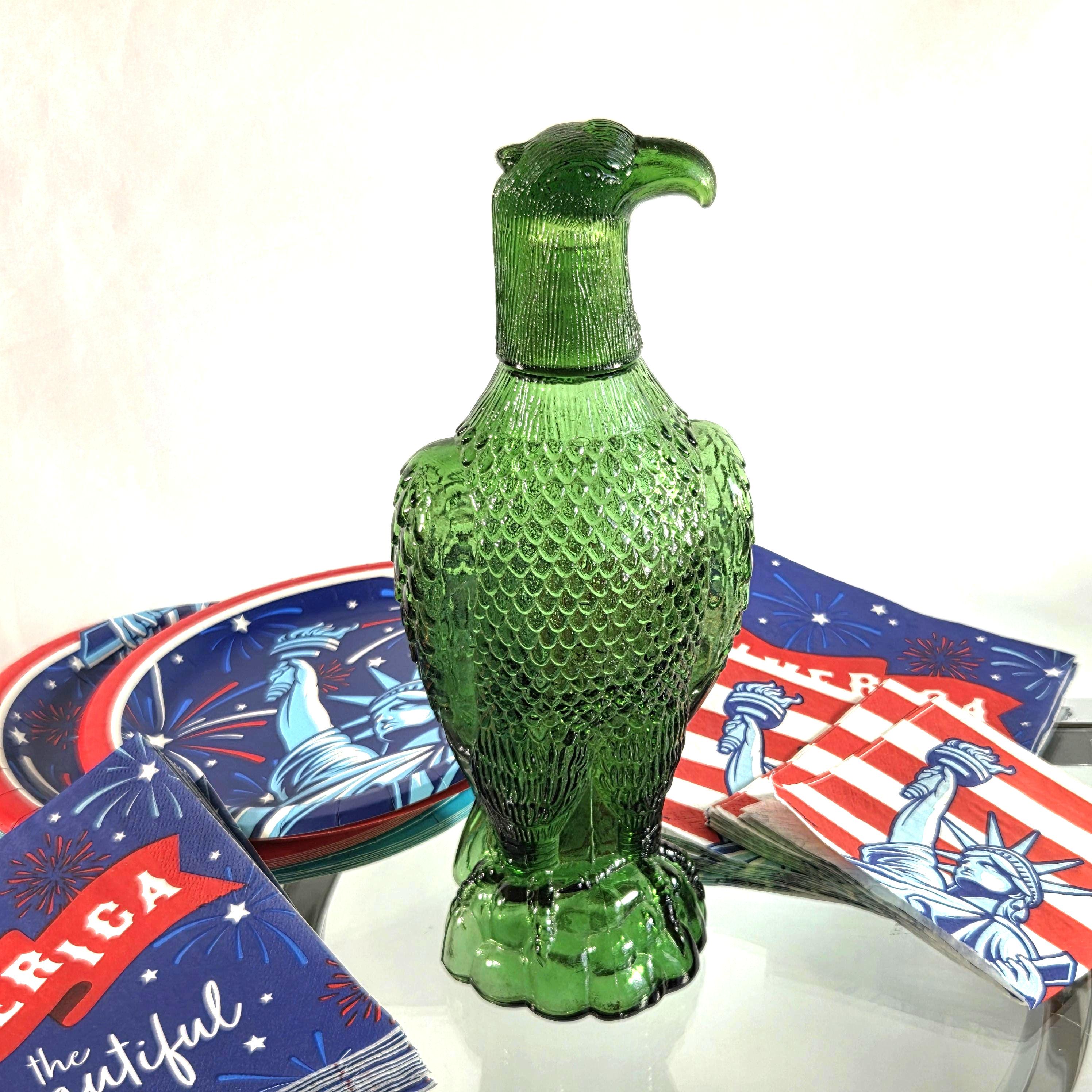 Eagle Glass Vintage Bottle - Etsy