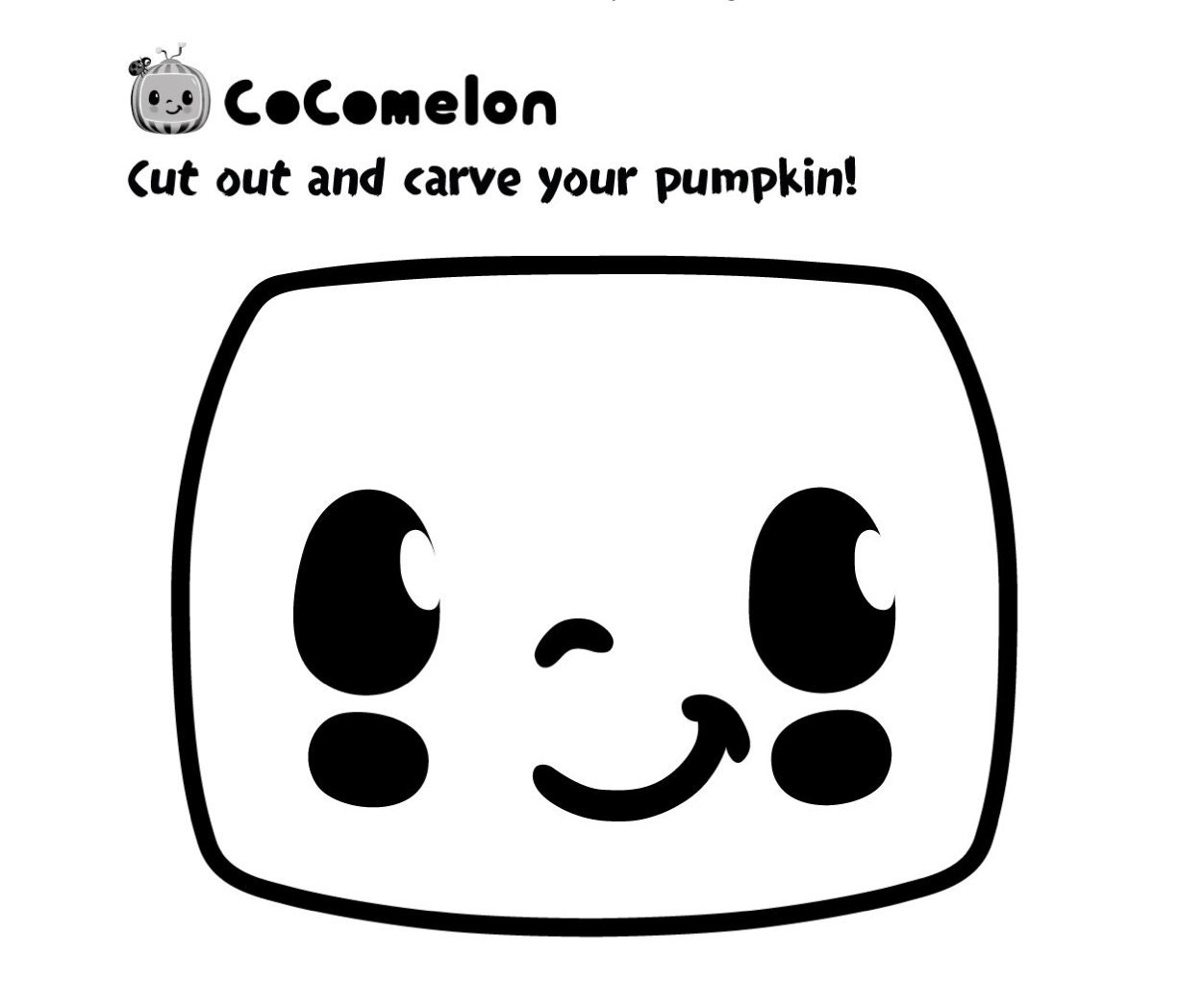Cocomelon Pumpkin Carving