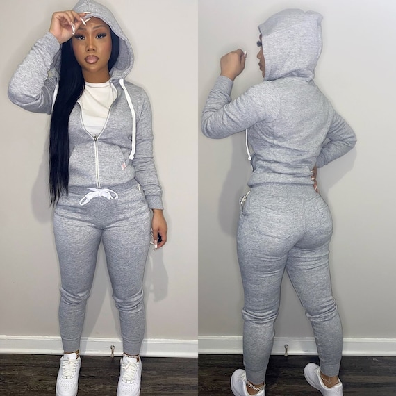 Buy Women's Tracksuit Full Sleeve Casual Tracksuit Hooded and Jogging Pants  Women's Winter Fashion Warm Hoodie Sweatshirts Long Pant Sets. Online in  India 