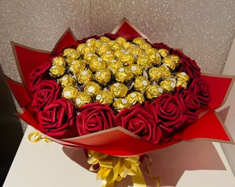 All Occasion Chocolate Bouquet | Teacher Appreciation Gift | Edible Candy Arrangement | End of Term Teacher Gift | Chocolate Gift