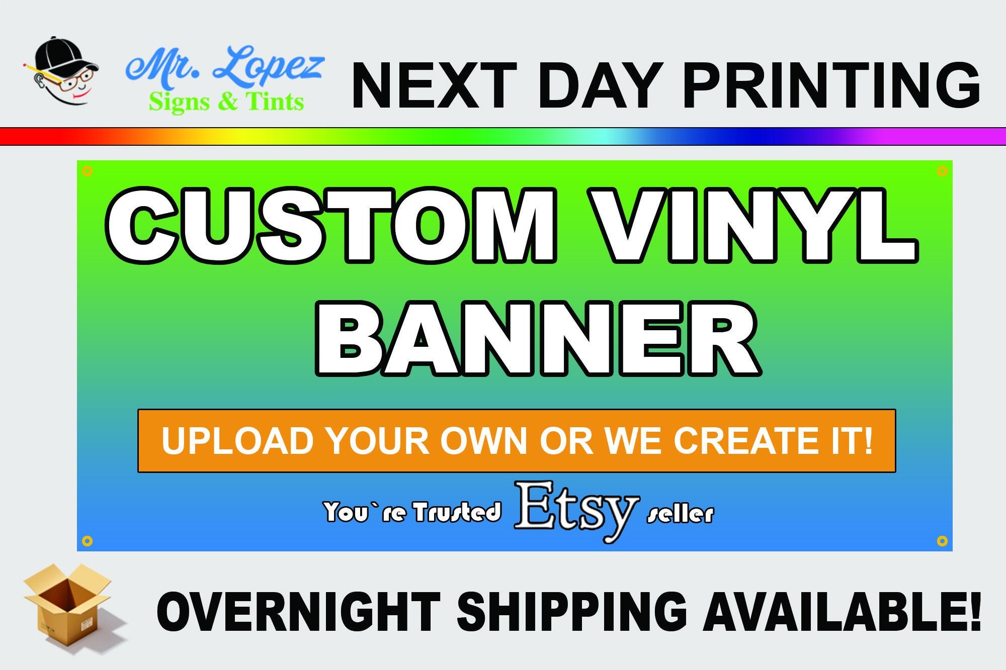 Custom Printed Banners Etsy