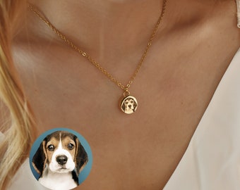 Collana personalizzata in pelliccia per animali domestici • Gioielli per la cremazione della perdita dell'animale domestico • Gioielli commemorativi per animali domestici • Ricordo dell'animale domestico per cani e gatti • Regali per la perdita dell'animale domestico • Regalo per il ponte dell'arcobaleno