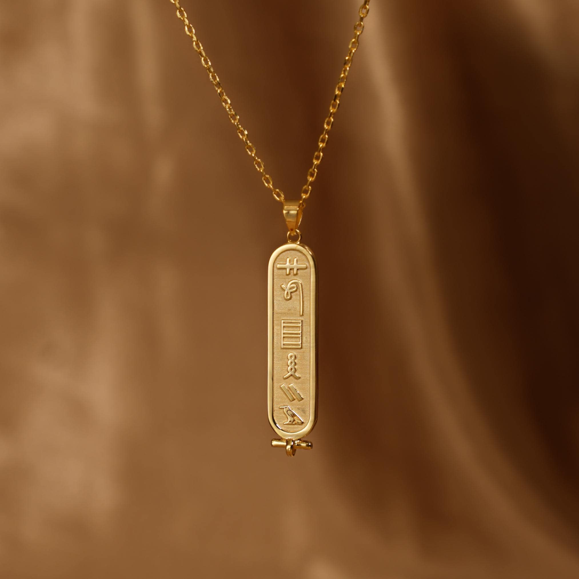 エジプト象形文字ペンダント 楽天市場】【即納完成品】エジプト カルトゥーシュ シルバー