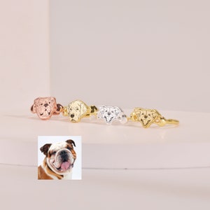 Pet Photo Ring • Personalized Pet Portrait Ring • Pet Photo Ring • Pet Memorial Ring • Your Pet Ring • Pet Memorial Jewelry • Pet Lover Gift