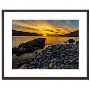 Sunset, Isle of Harris, Scotland, Scottish Landscape, Creel, Photographic image