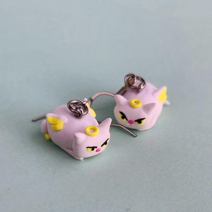 Neopets Mini Plumpy Earrings, 90s Nostalgia Gifts, Hypoallergenic Jewelry, Neopets Miniature,