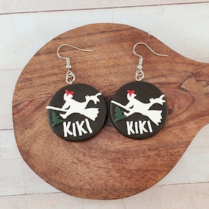 Witchy Chocolate Cake Earrings, Witchy Gifts for Best Friend, Cottagecore Earrings, Nickel-Free Hypoallergenic Earrings for Women,