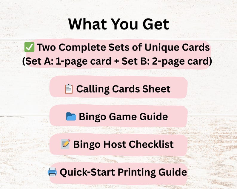 100 Healthy Habits Bingo Game Card for Kid and Adult, Good Practice Activity, Self-Care Game Printable, Love Yourself Game, Mental Health image 3