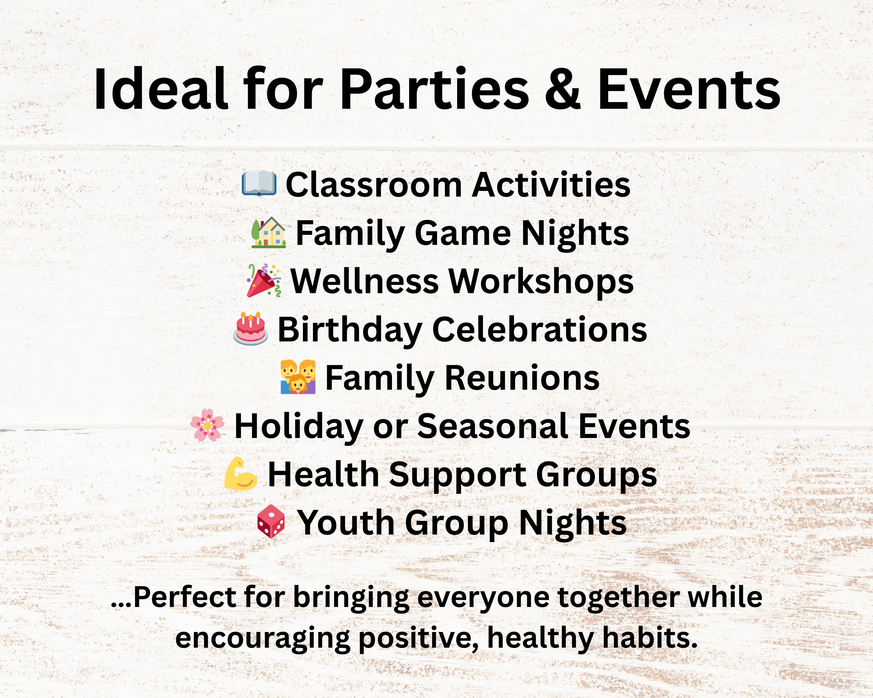50 Healthy Habits Bingo Game Card for Kid and Adult, Good Practice ...