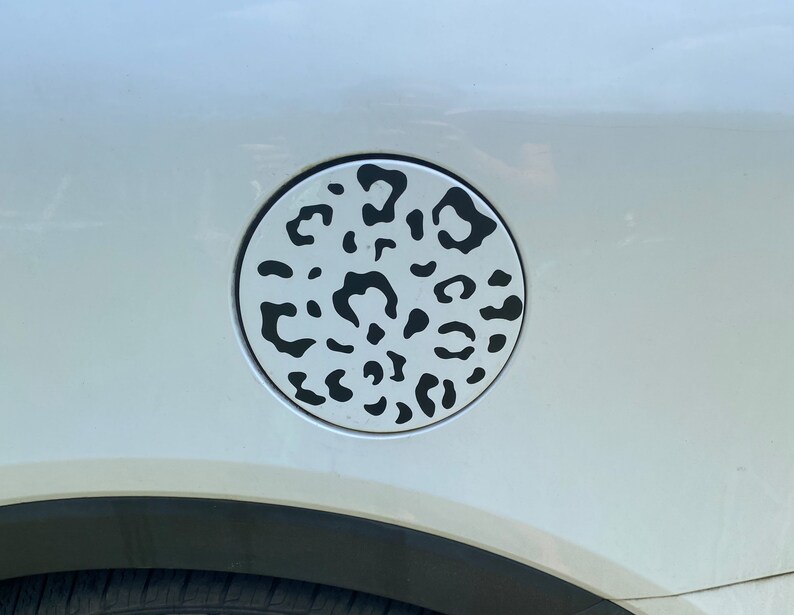 Leopard Print Decal Set for Car Etsy