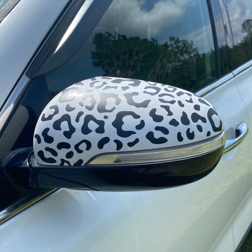 Leopard Print Decal Set for Car Etsy