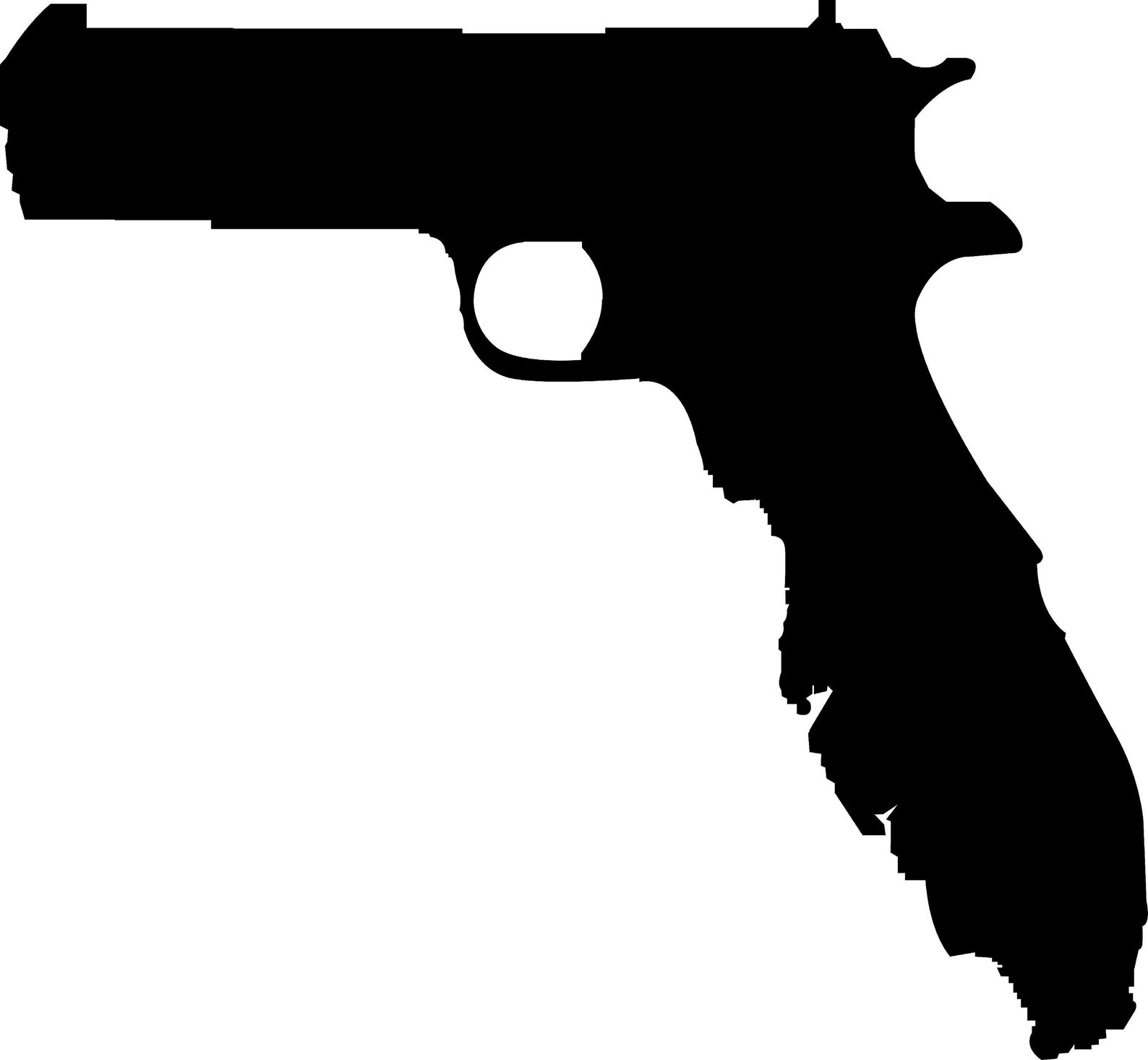 Florida/gun Decal Etsy