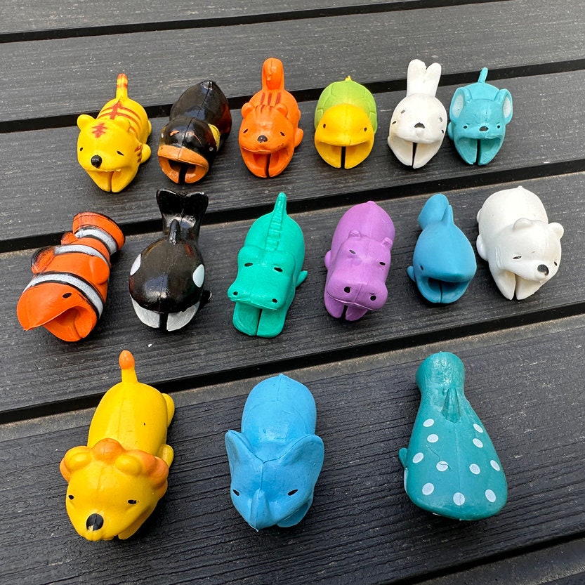 12 Pcs Animal Cable Bite Protector –