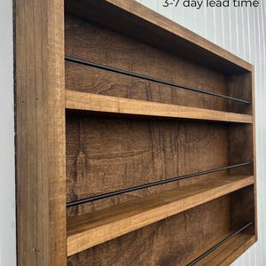 Spice Rack, Wall Mounted Vintage Spice Rack image 6