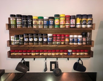 Custom Spice Rack