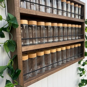 Spice Rack, Wall Mounted Vintage Spice Rack image 10
