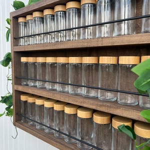 Spice Rack, Wall Mounted Vintage Spice Rack image 4