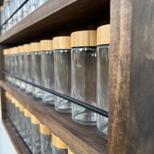 Spice Rack, Wall Mounted Vintage Spice Rack image 11