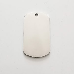 Blank Dog Tags -  UK